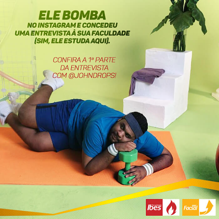 Entrevista com  @johndrops, o Aluno Celebridade - Parte I