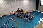 Prática na Piscina Refresca os Alunos de Fisioterapia