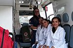 Visita técnica no SAMU Simões filho traz a prática das ruas para o curso de enfermagem