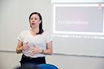 Márcia Luz faz Palestra Inspiradora sobre Fotojornalismo