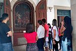 Visita do Curso de Fisioterapia ao Museu de Arte Sacra