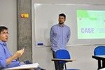 Alunos do curso de Publicidade e Propaganda recebem visita de Lucas Cohn e Júlio Nunes