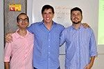 Alunos do curso de Publicidade e Propaganda recebem visita de Lucas Cohn e Júlio Nunes