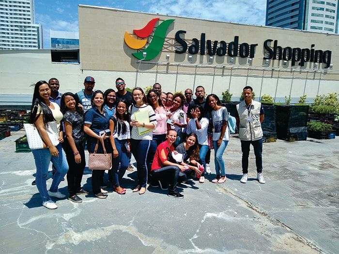 Visita  técnica ao Terraço Verde do Shopping Salvador