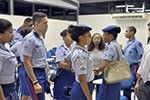 Visita dos alunos do Colégio Militar da Ribeira