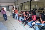 Alunos de administração e publicidade visitam a EGBA (Empresa Gráfica da Bahia)