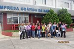 Alunos de administração e publicidade visitam a EGBA (Empresa Gráfica da Bahia)